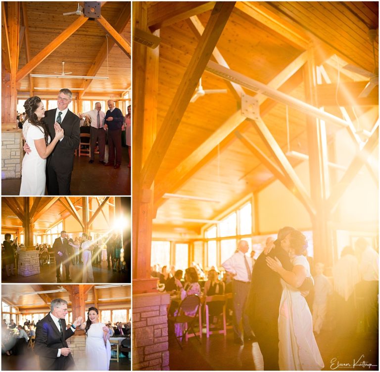 McKenzie + Nate Winter Wedding at Squaw Creek Park Marion, Iowa